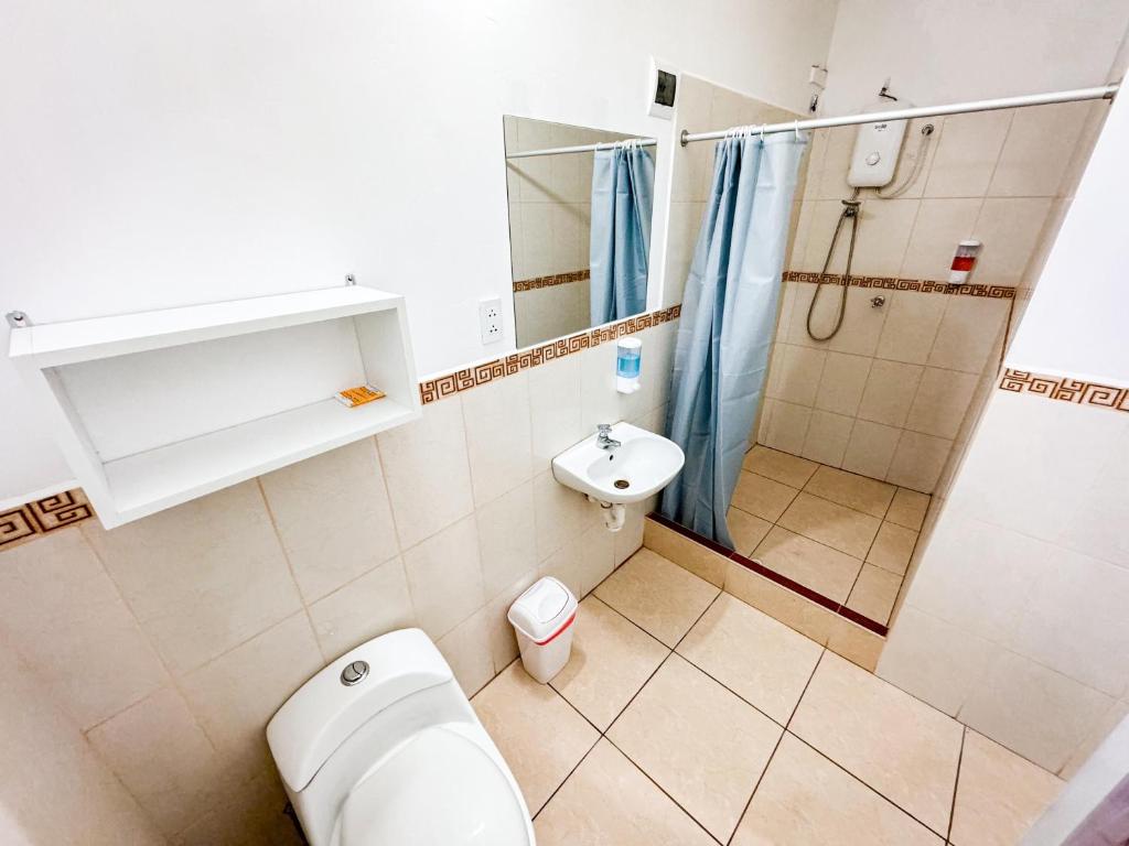 Koupelna v ubytování Casa Pacasmayo