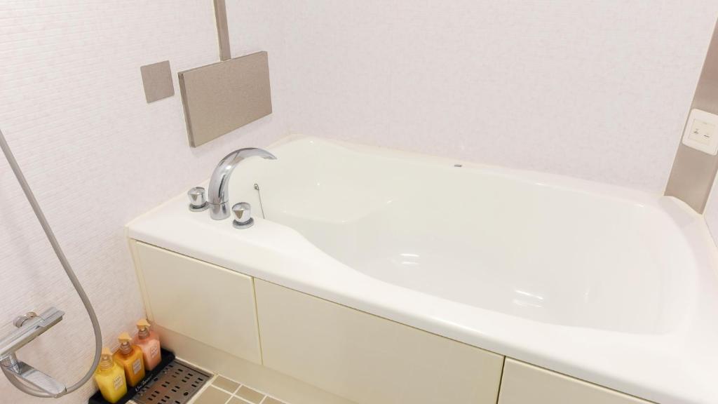Koupelna v ubytování kisarazu bay Town Hotel