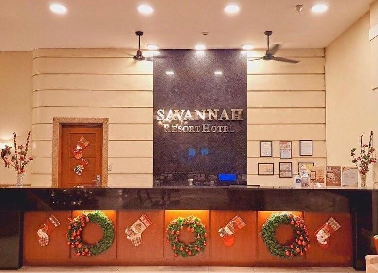 Certifikát, hodnocení, plakát nebo jiný dokument vystavený v ubytování Savannah Resort Hotel