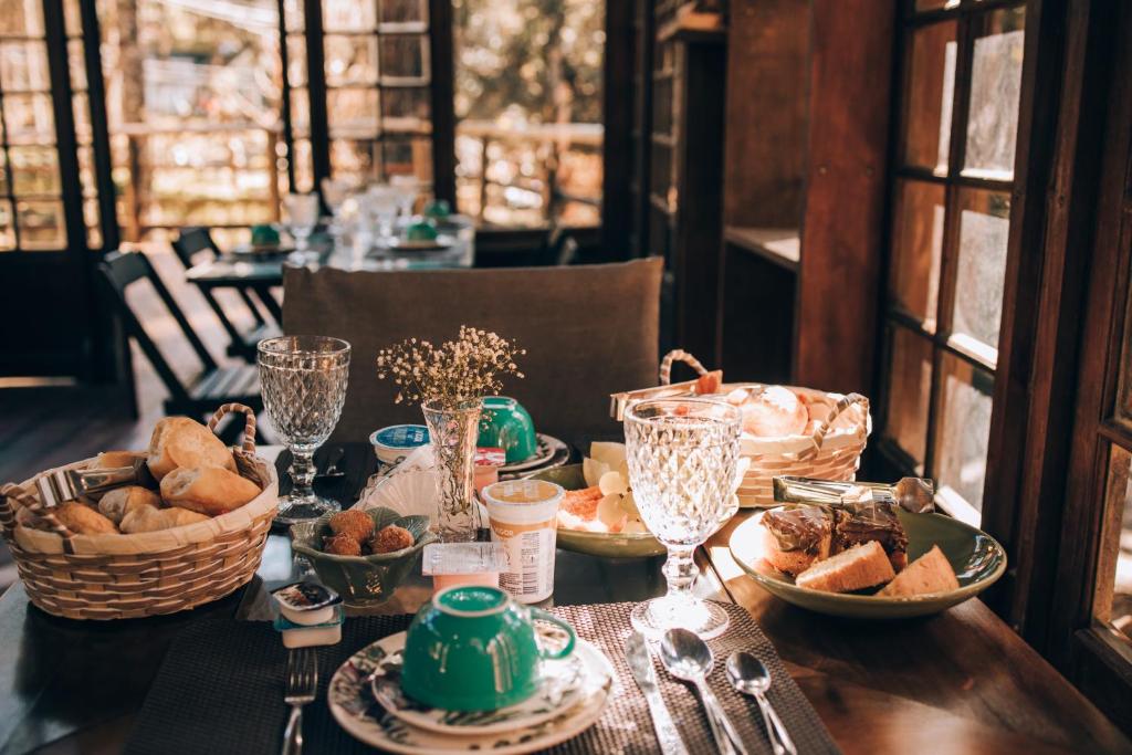 Comida in lodge ou em algum lugar perto