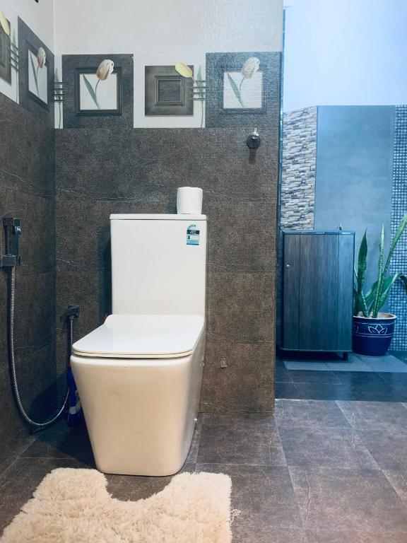 Koupelna v ubytování Center Point Villa Unawatuna