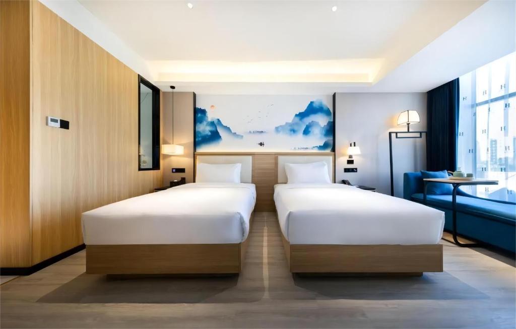 Ausotel by Argyle Baiyun International Airport Renhe Metro Exit B - 高级双胞胎房