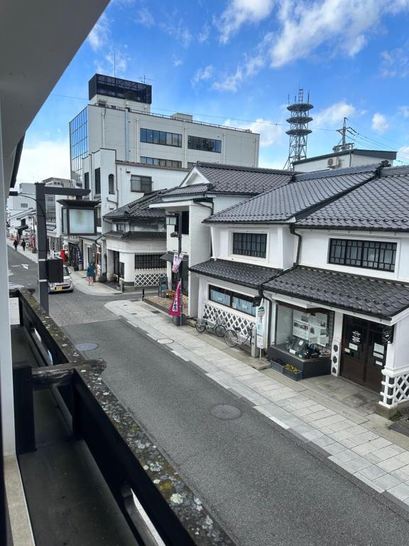 Budova, kde se ryokan nachází