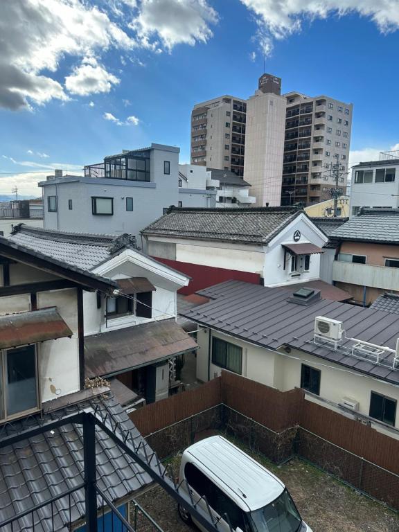 Budova, kde se ryokan nachází