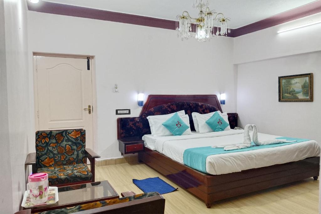 Postel nebo postele na pokoji v ubytování Hotel Mount View