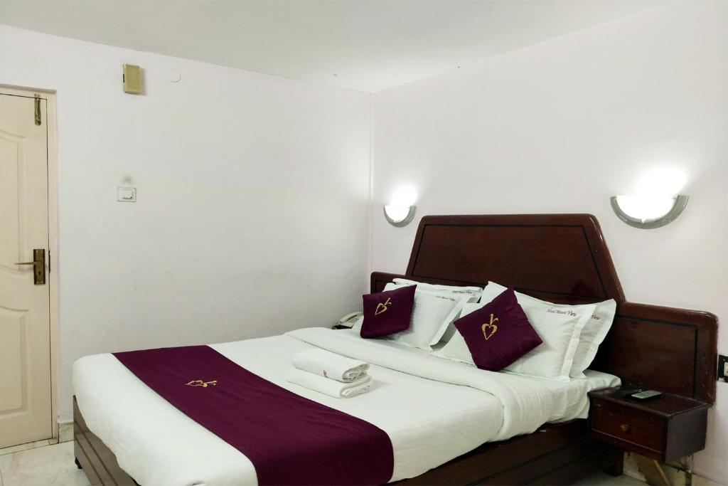 Postel nebo postele na pokoji v ubytování Hotel Mount View