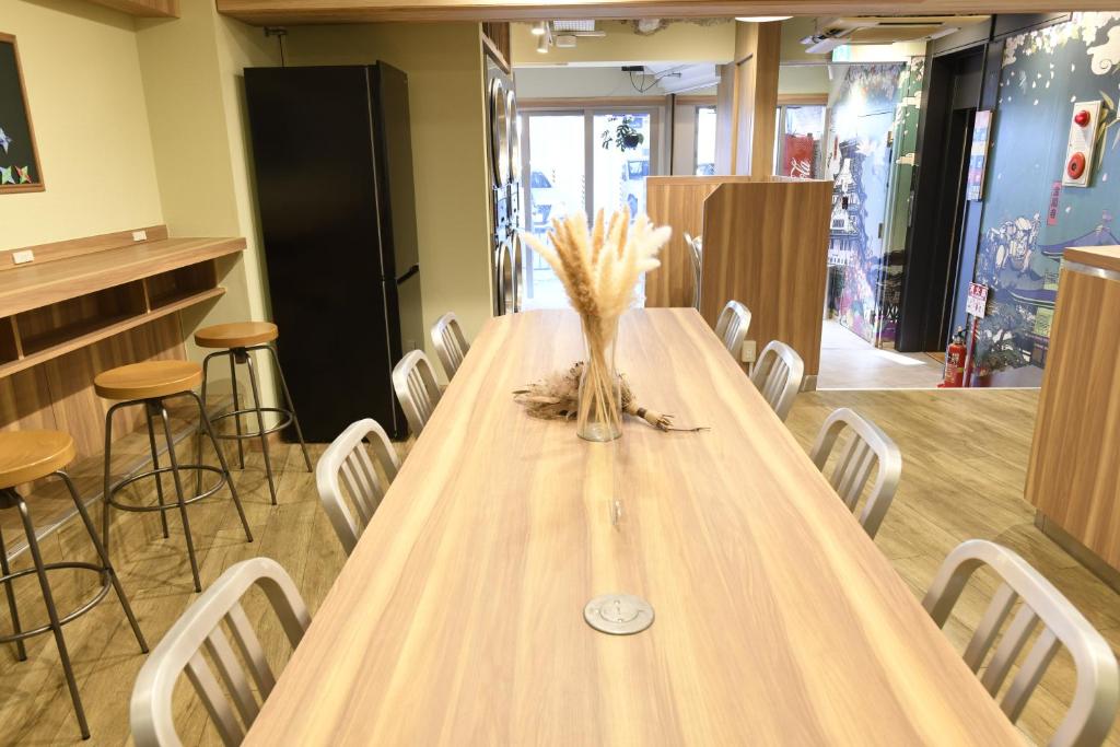 Restaurace v ubytování A16 HOSTEL TOKYO