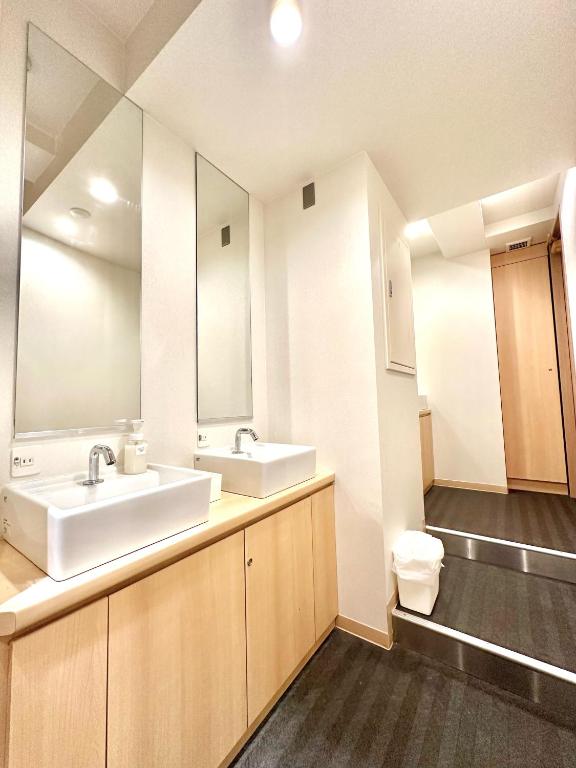 Koupelna v ubytování A16 HOSTEL TOKYO