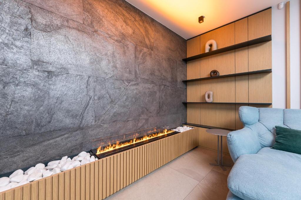 Posezení v ubytování Serenity Villa