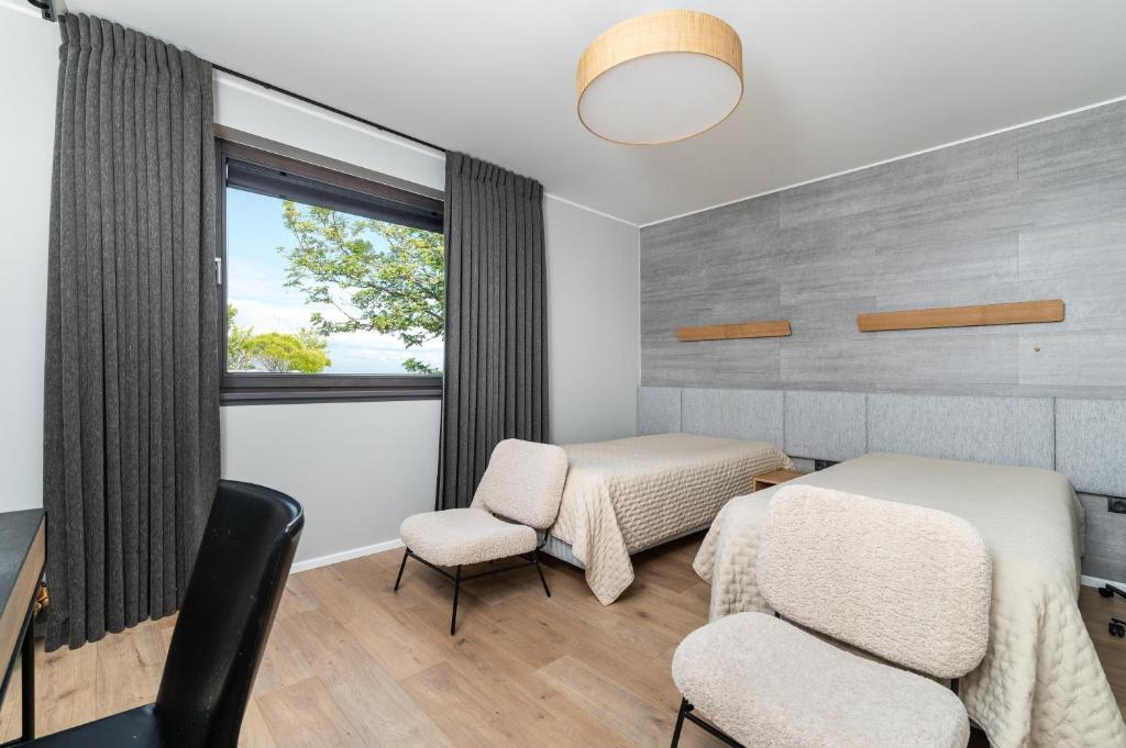 Posezení v ubytování Serenity Villa