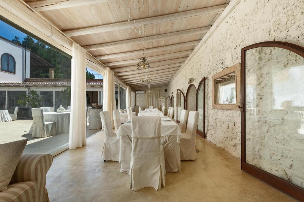 Restaurace v ubytování Masseria Cucuruzza Boutique Hotel