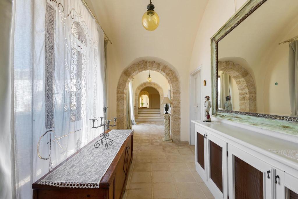 Koupelna v ubytování Masseria Cucuruzza Boutique Hotel