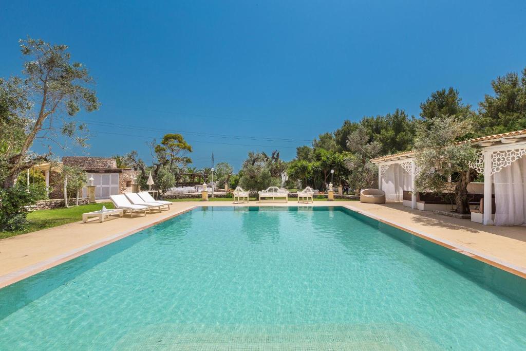 Bazén v ubytování Masseria Cucuruzza Boutique Hotel nebo v jeho okolí