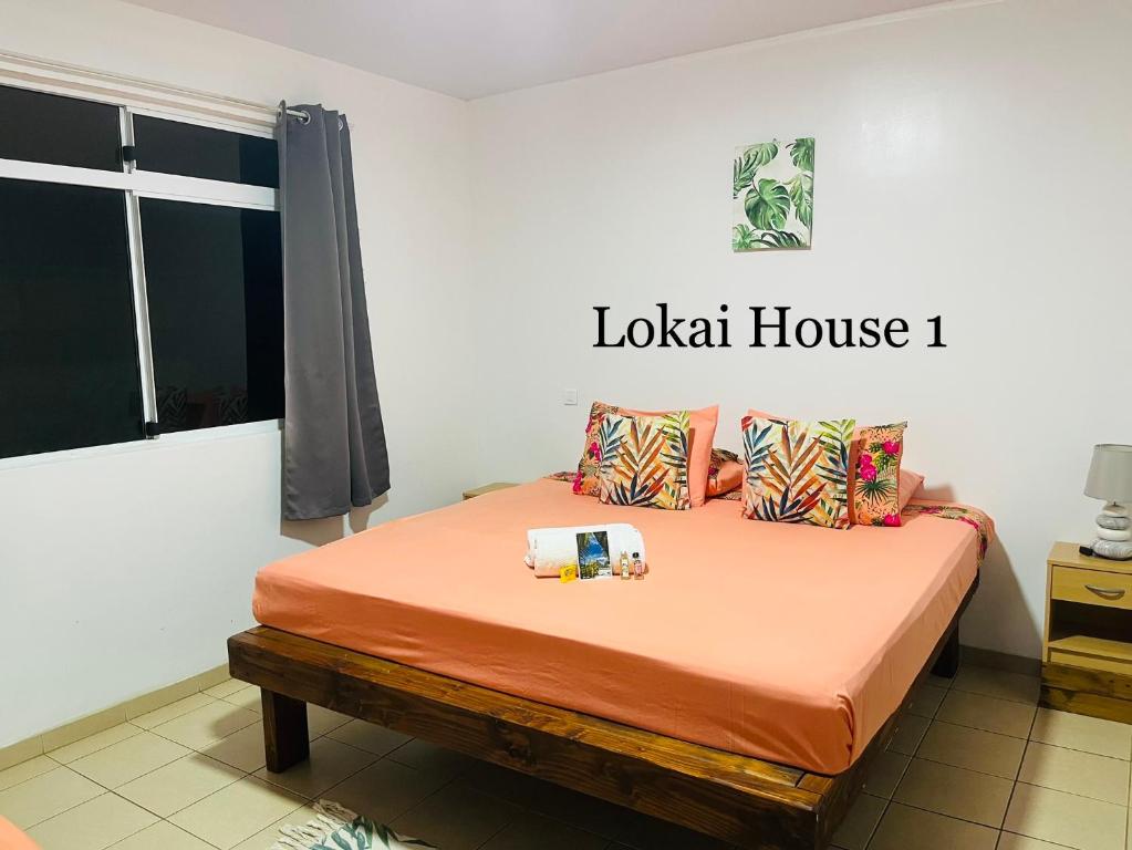 Lokai houseにあるベッド