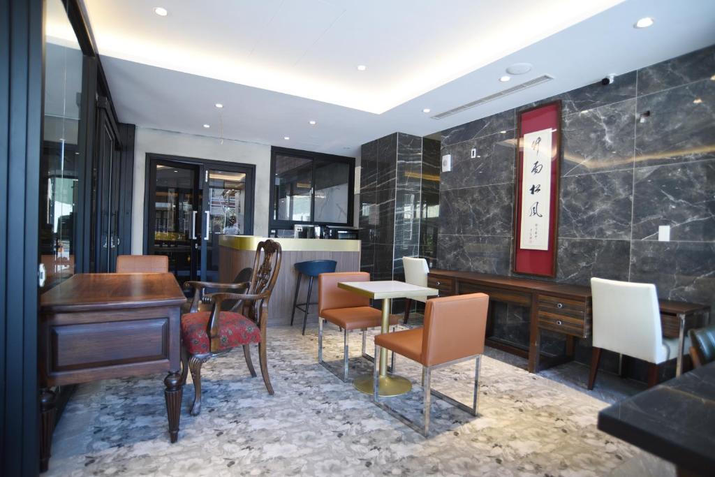 Posezení v ubytování 安平商旅Choona Hotel Anping