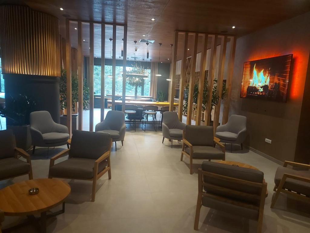 Posezení v ubytování Apart Hotel Zlatni Javor, Apartment 410