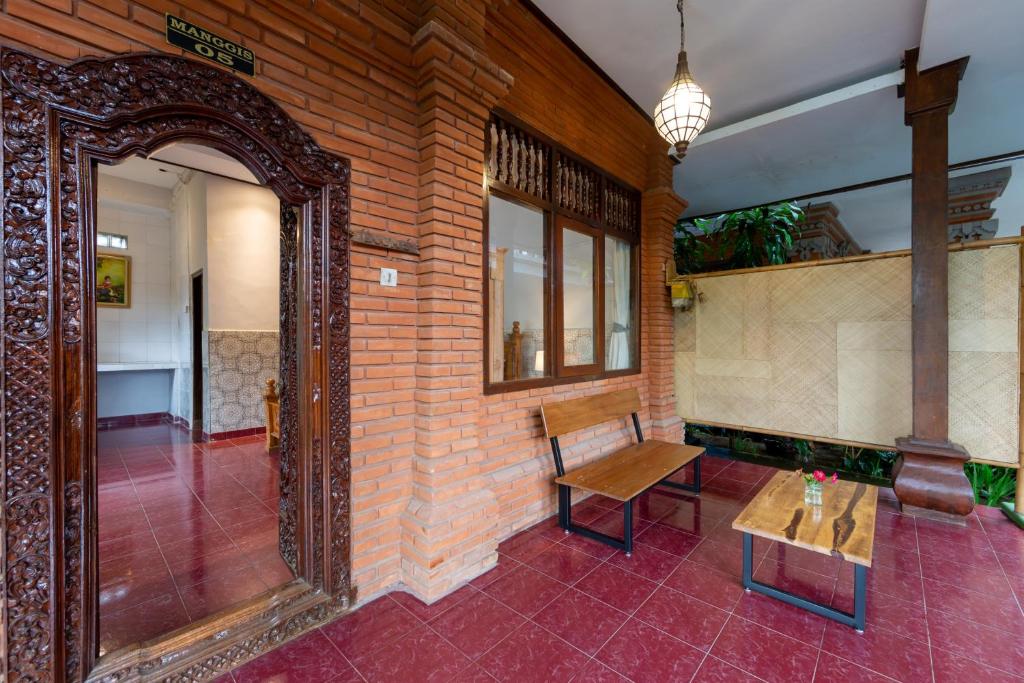 Posezení v ubytování Rahayu Hanoman Ubud