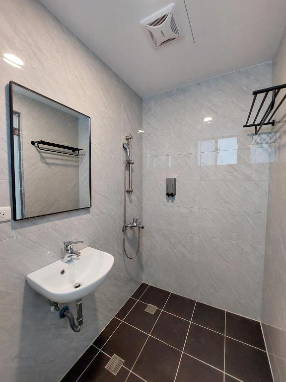 Koupelna v ubytování 安平商旅Choona Hotel Anping