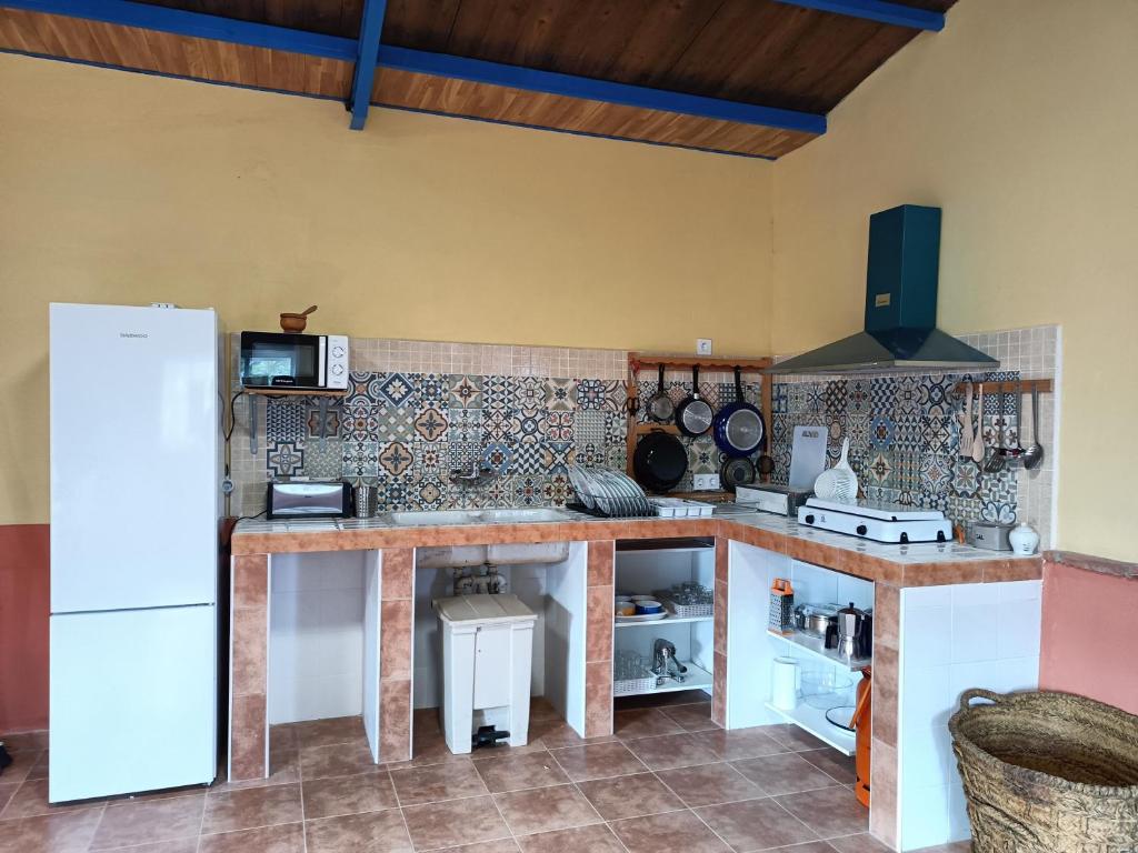 A kitchen or kitchenette at La Venta de las Estrellas Casas Rurales