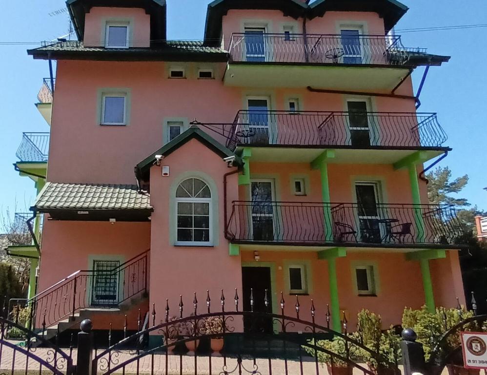 Budova, kde se penzion nachází