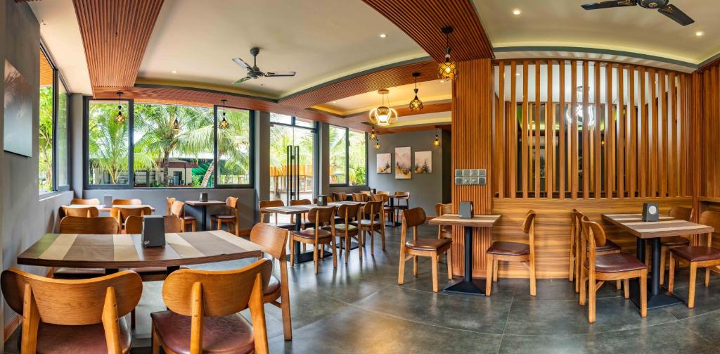 Restaurace v ubytování Aig Grand