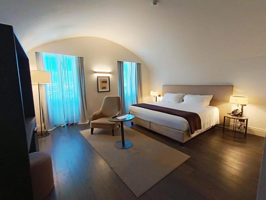 Postel nebo postele na pokoji v ubytování DOGANA RESORT