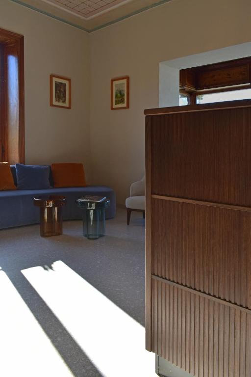 Posezení v ubytování Villa Pioppi Hotel