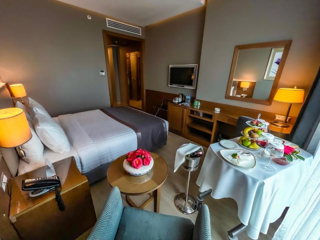 Postel nebo postele na pokoji v ubytování Holiday Inn Bursa - City Centre by IHG
