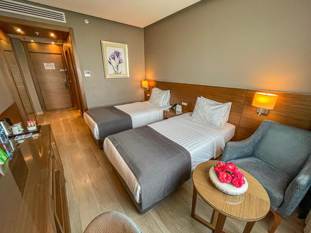 Postel nebo postele na pokoji v ubytování Holiday Inn Bursa - City Centre by IHG