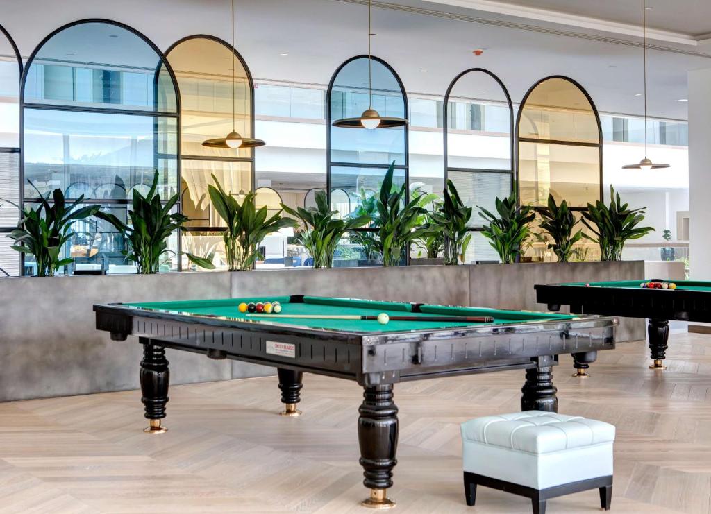 Biliardový stôl v ubytovaní Rixos Premium Dubrovnik