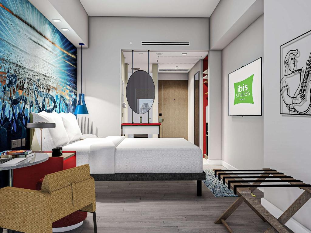 Voodi või voodid majutusasutuse ibis Styles Manila Araneta City toas