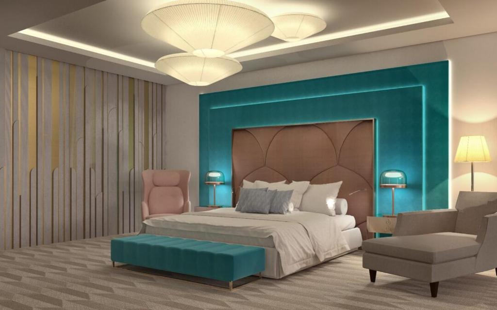 Cama o camas de una habitación en Keur Venus