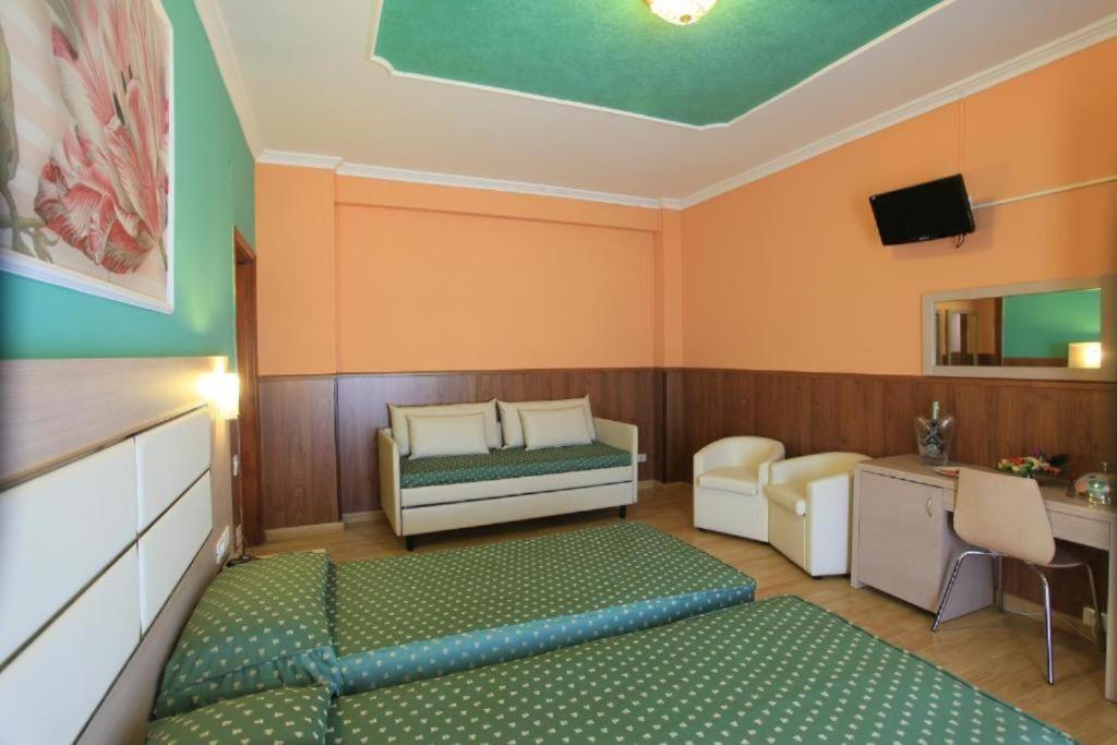 Postel nebo postele na pokoji v ubytování Depandance Hori Balconata 2 punto 0