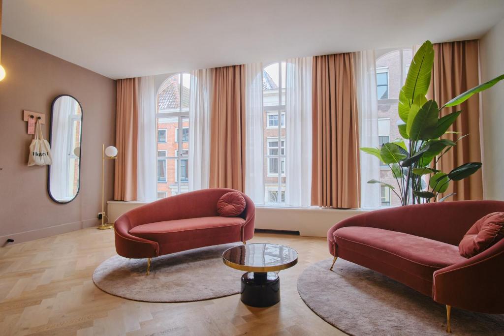 Posezení v ubytování Hotel Halbert