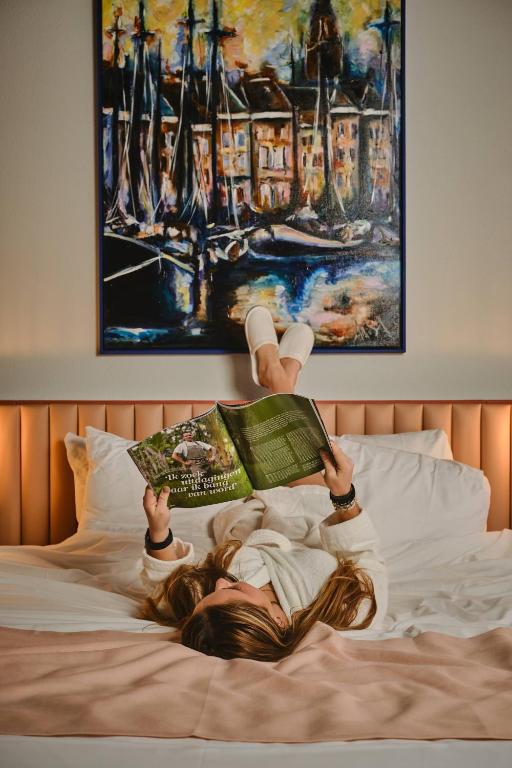 Postel nebo postele na pokoji v ubytování Hotel Halbert