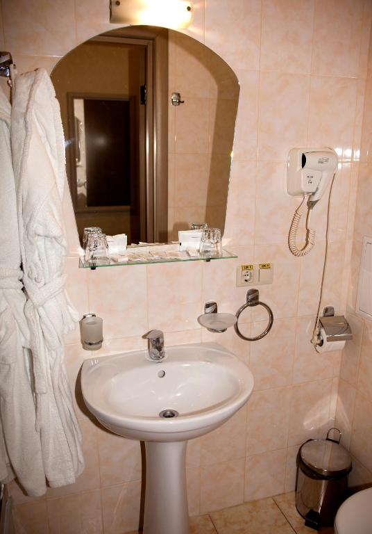 Koupelna v ubytování Gonchar Hotel