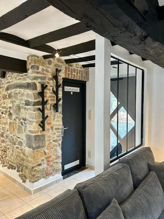 Χώρος καθιστικού στο L AUBERGE DE l Entre Potes Scandinavia