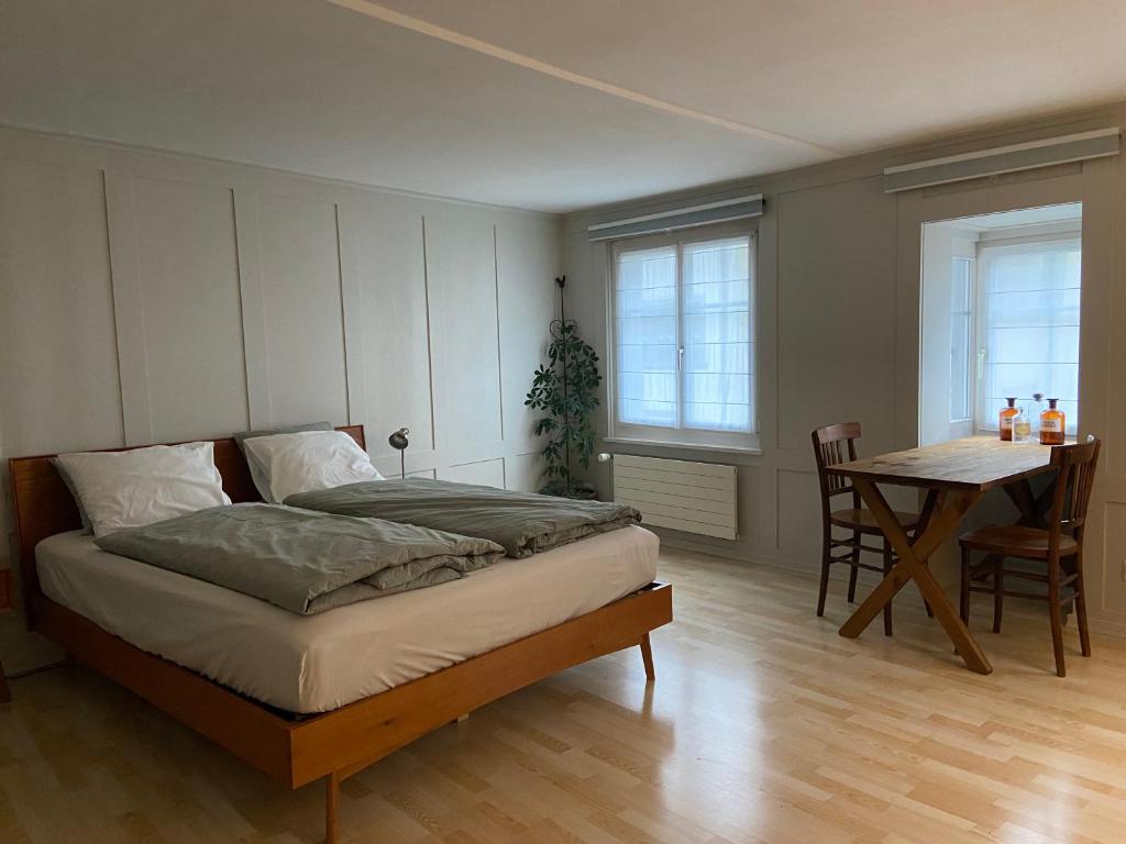 Postel nebo postele na pokoji v ubytování Understadt 14 guesthouse
