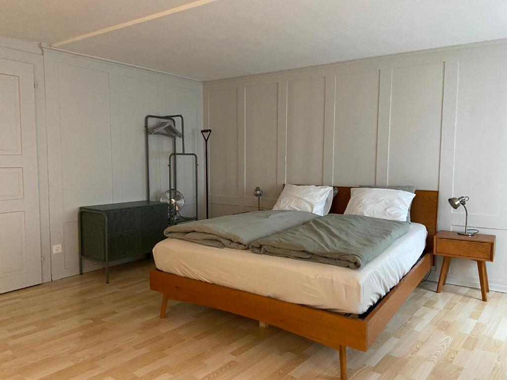 Postel nebo postele na pokoji v ubytování Understadt 14 guesthouse