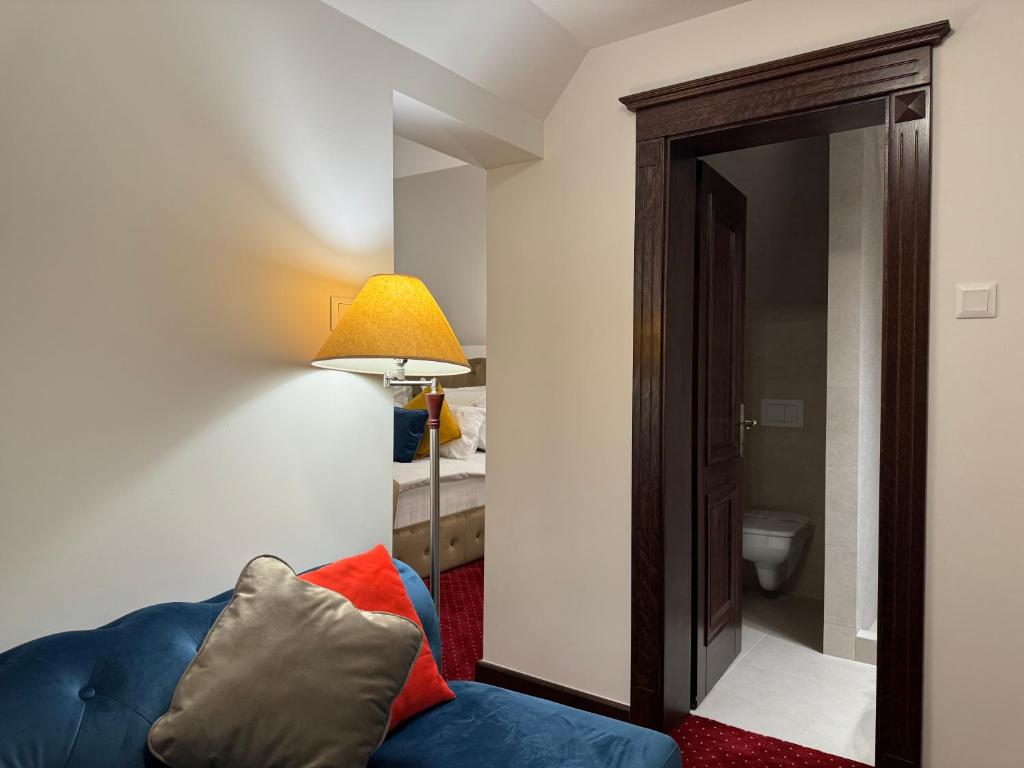 Posezení v ubytování Vila Șipot - Casa Arhitecților