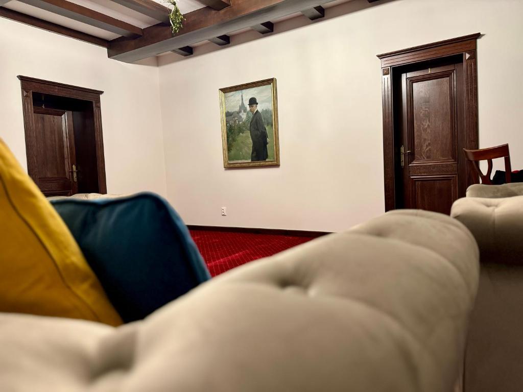 Posezení v ubytování Vila Șipot - Casa Arhitecților