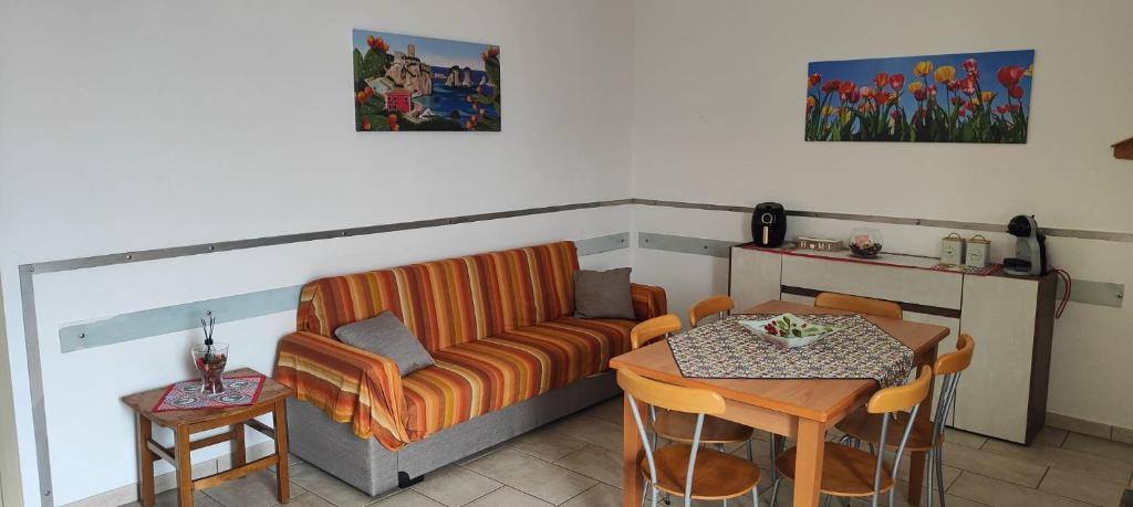 Posezení v ubytování Casa Verga Ispica