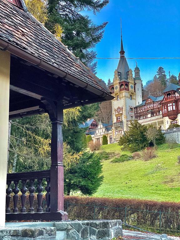 Zahrada ubytování Vila Șipot - Casa Arhitecților
