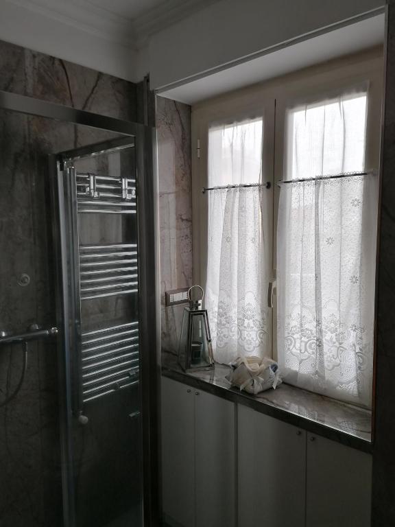 Kúpeľňa v ubytovaní B&B Buon Cammino Tuscia Viterbo - colazione inclusa - convenzionato con impianti termali