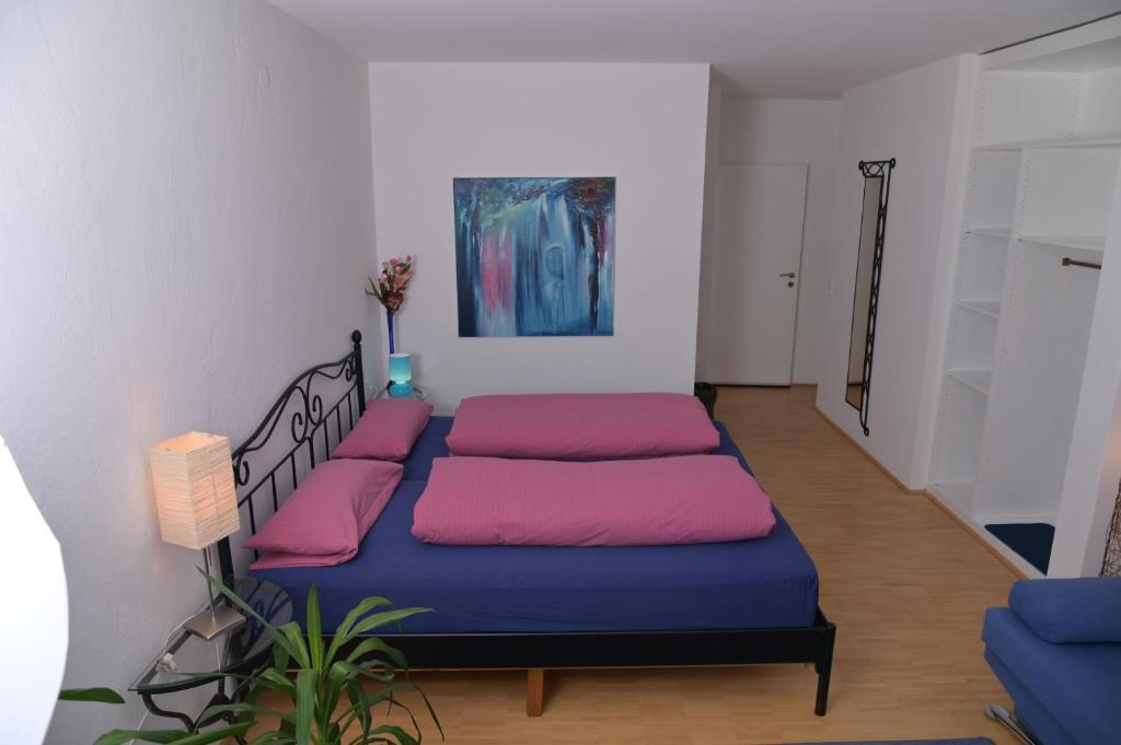Bio-Gästehaus Rhöndistel - Chambre Double Avec Balcon Et Vue Sur Jardin