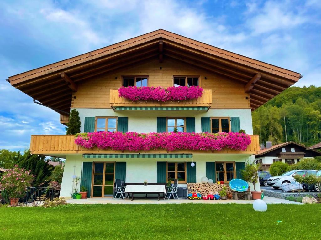 Zahrada ubytování Ferienwohnung Am Nussbaum