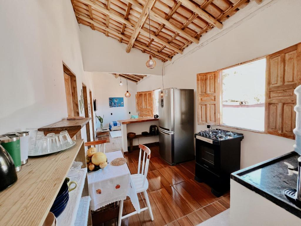 Køkken eller tekøkken på Casa Mar