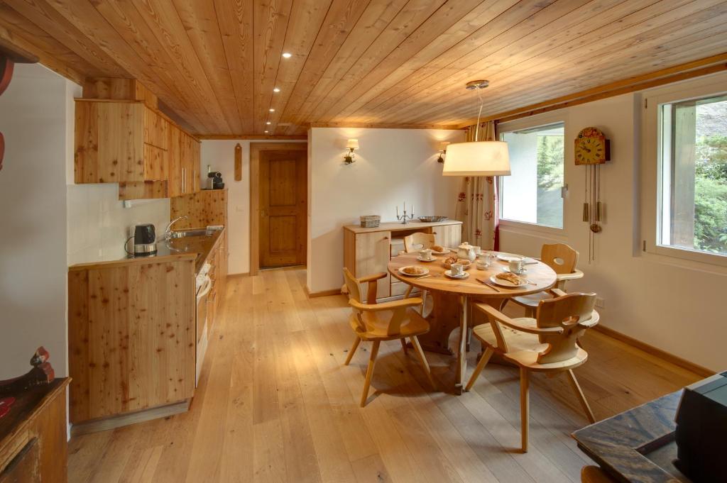 Kuchyň nebo kuchyňský kout v ubytování Apartments Styria