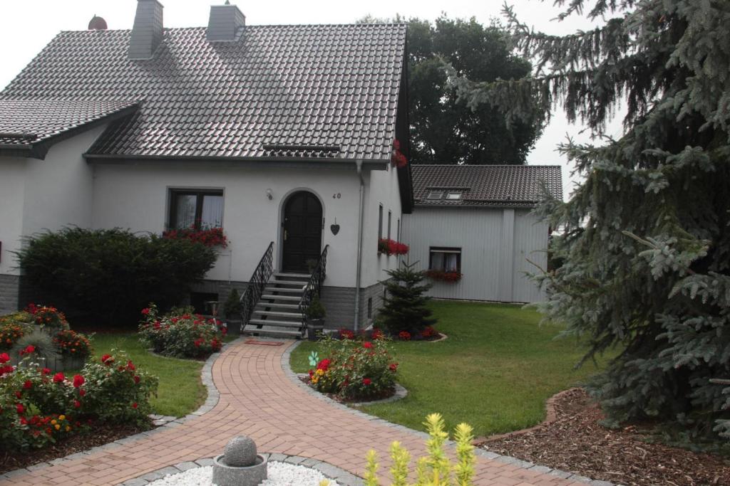 Zahrada ubytování Pension-Eula