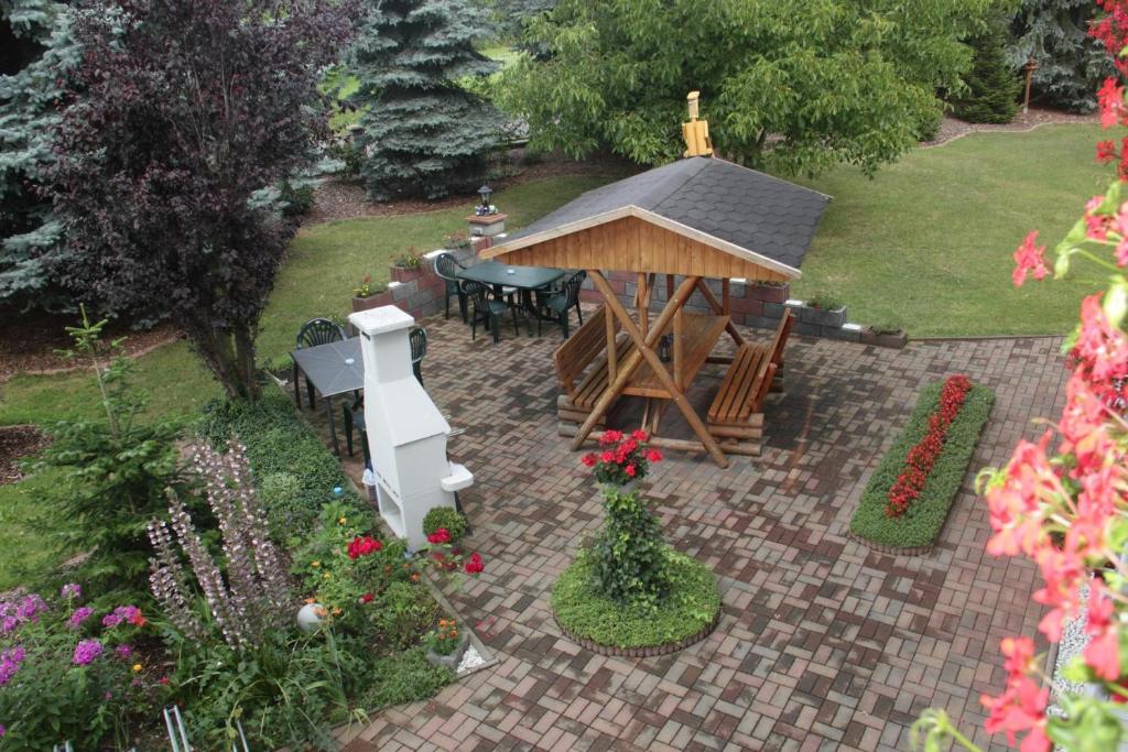 Zahrada ubytování Pension-Eula
